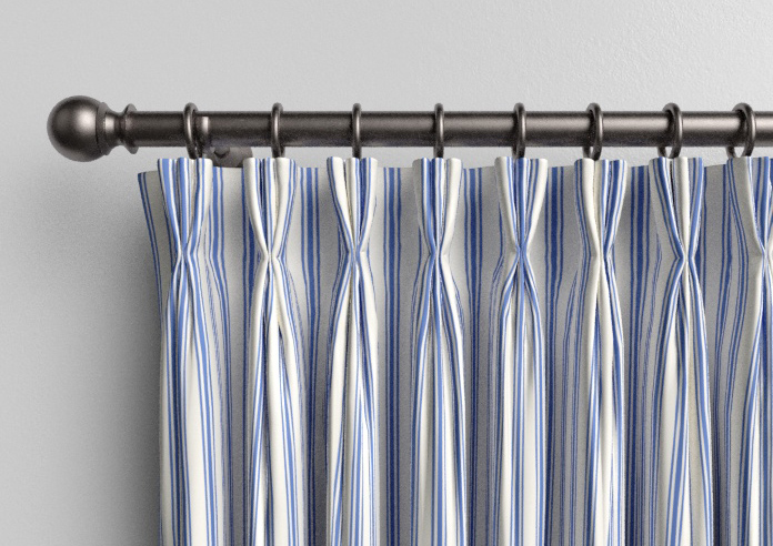 The British Stripe Co. Mary, Bristol No.3 - Made to Measure Curtains - Image 11